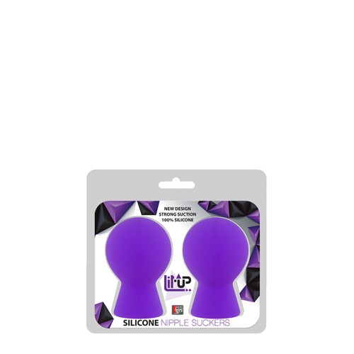 LIT-UP NIPPLE SUCKERS SMALL PURPLE