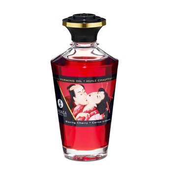 Óleo Massagem Afrodisiaco Cereja Blazing Cherry 100ml Óleo Massagem Afrodisiaco Cereja Blazing Cherry 100ml