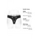 Arnês em Pele Strap-On Elástico RealRock